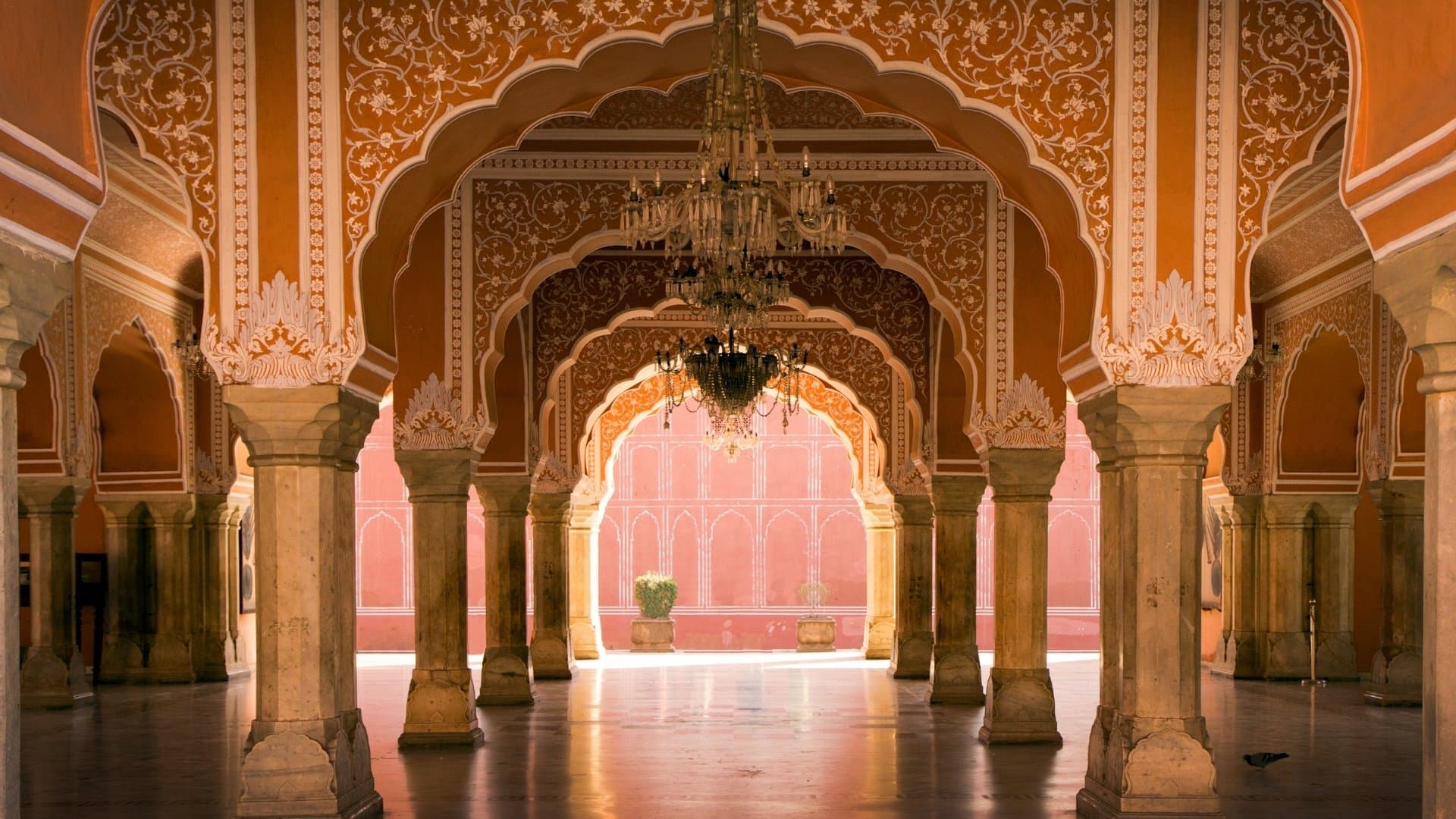 City Palace Jaipur in Pink