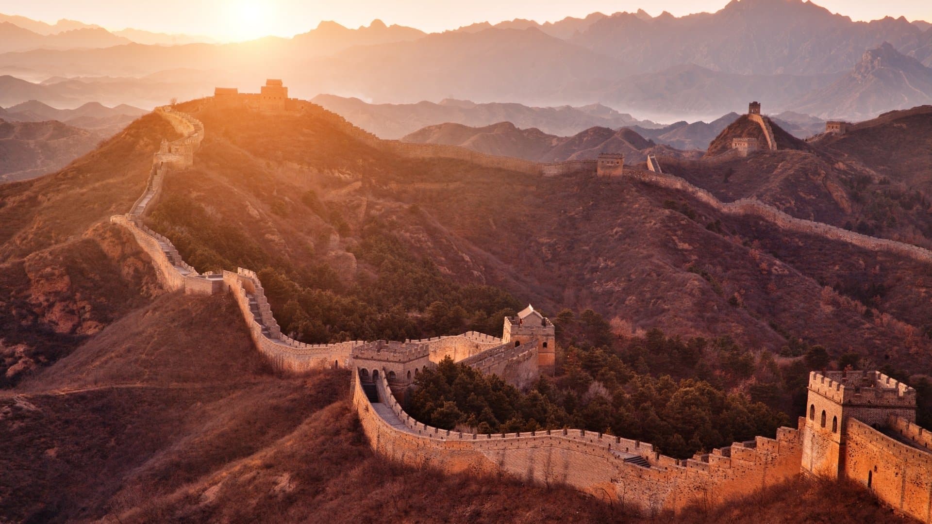 historical sites in china: great wall china