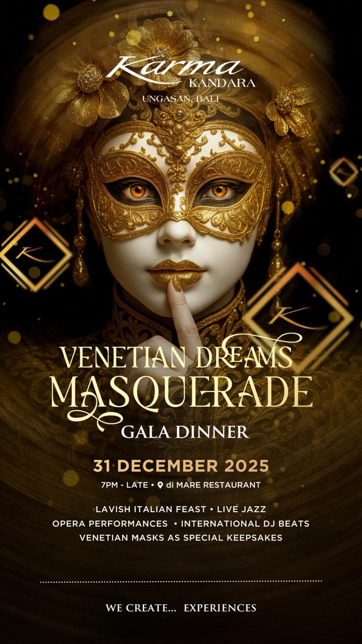 New years offers in Bali, di mare restaurant karma kandara