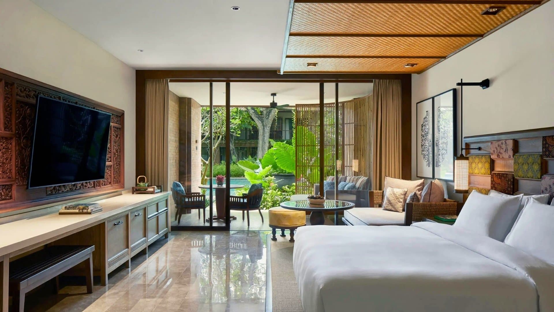 andaz bali king bed pool view photo andaz bali king bed pool view photo