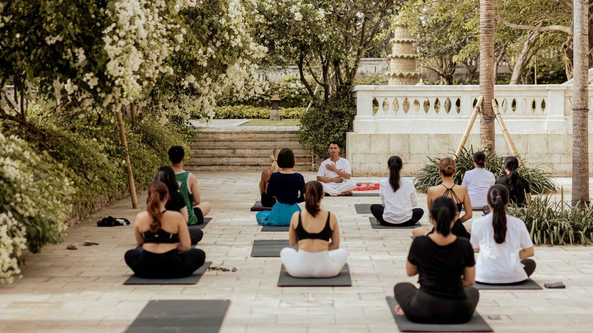Hatha Yoga at Jumeirah Bali Hatha Yoga at Jumeirah Bali